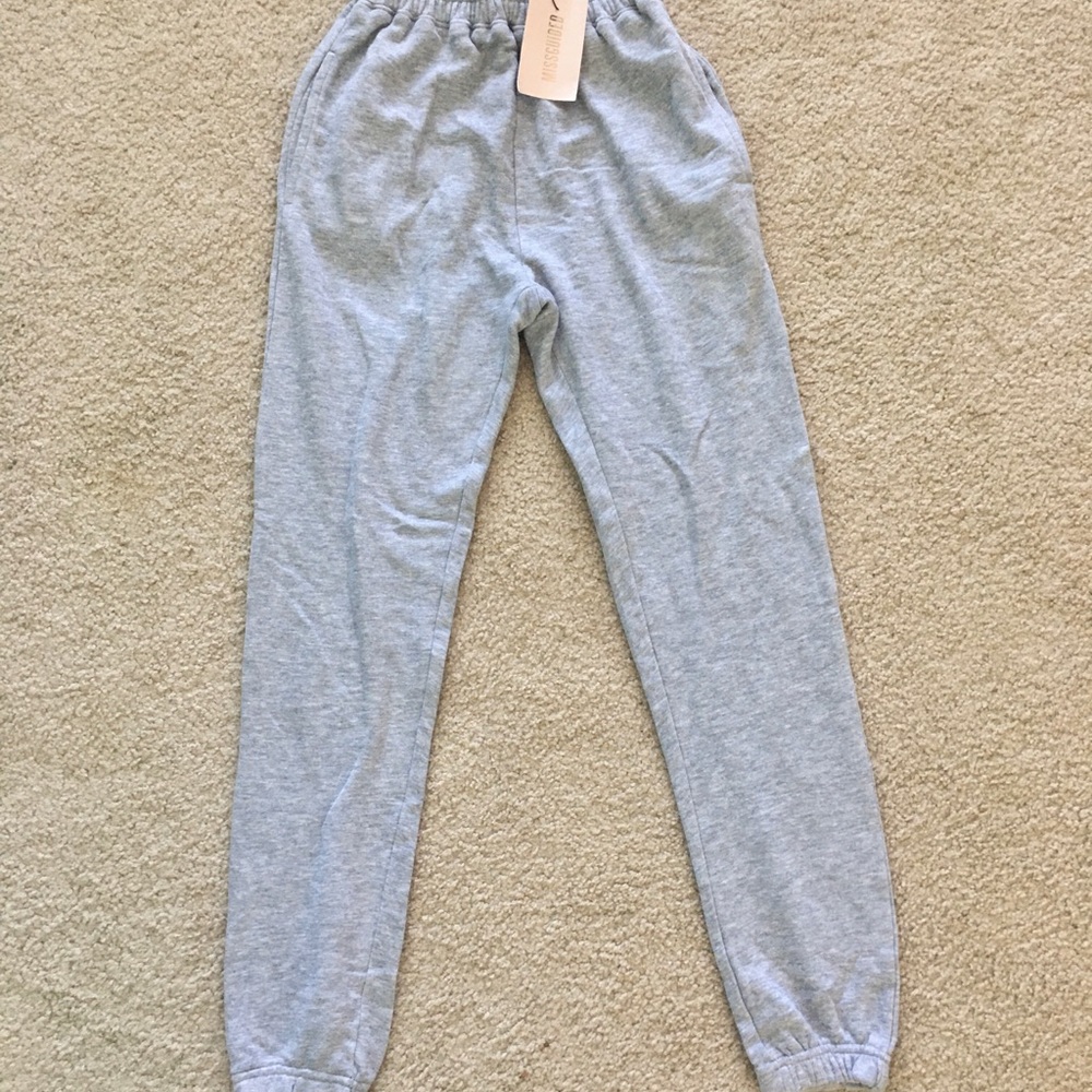 Missguided gray joggers